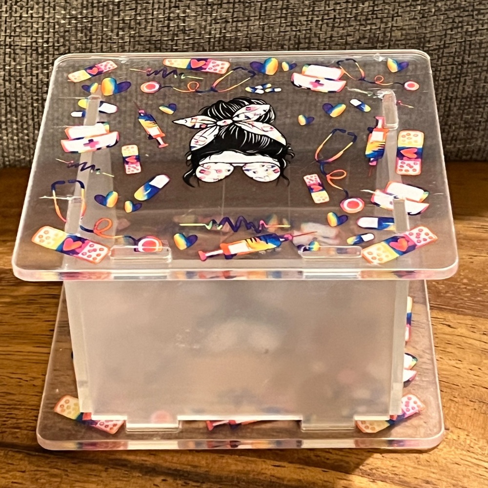 Acrylic Pen holder or Organizer - Picture 3 of 4